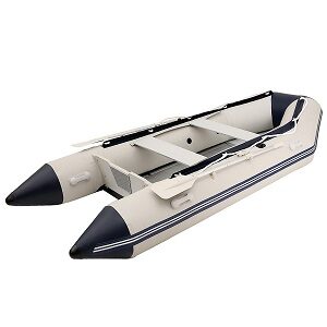 Cosway 10.8ft Inflatable Boat V-Keel Bottom Inflatable Raft  