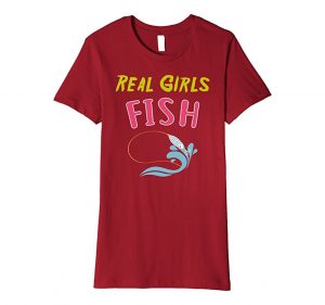 Real Girls Fish Graphic T-Shirt